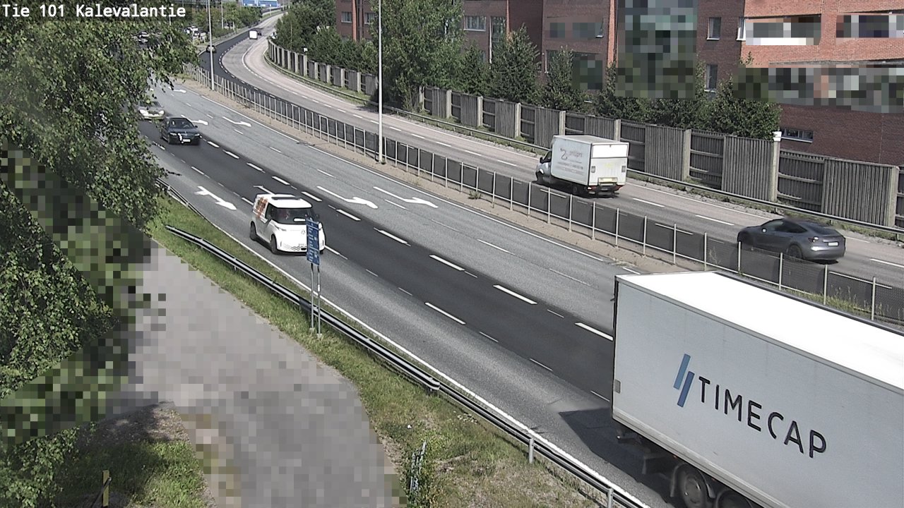 Weather Camera Image Road 101 Kalevalantie, Espoo, Uusimaa