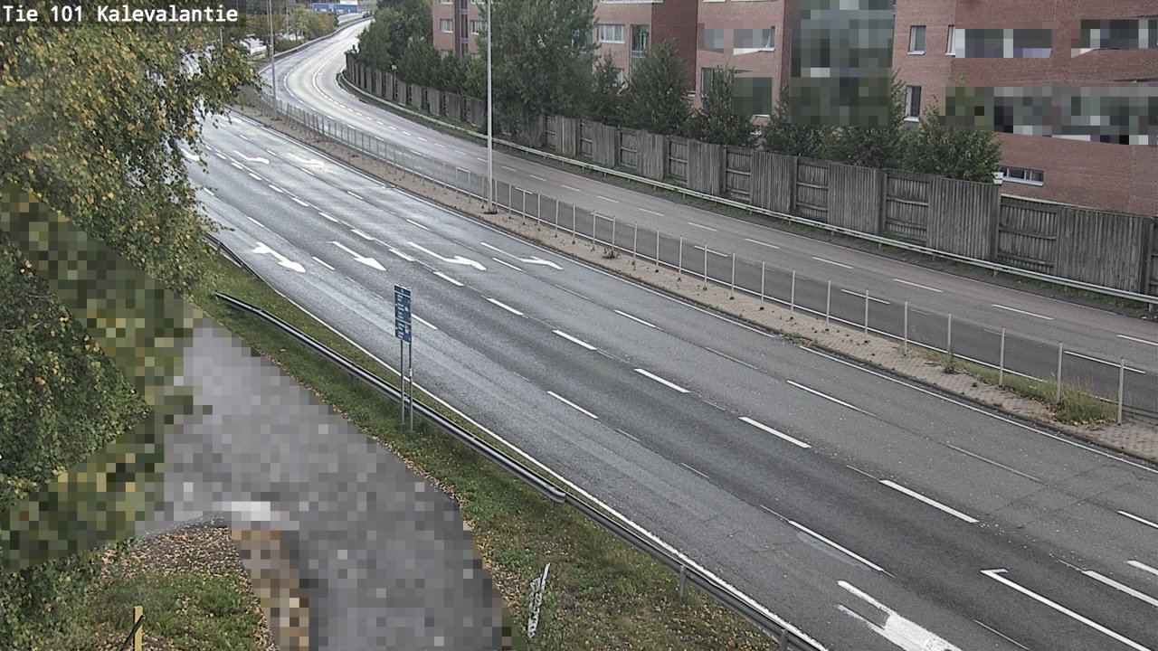 Weather Camera Image Road 101 Kalevalantie, Espoo, Uusimaa