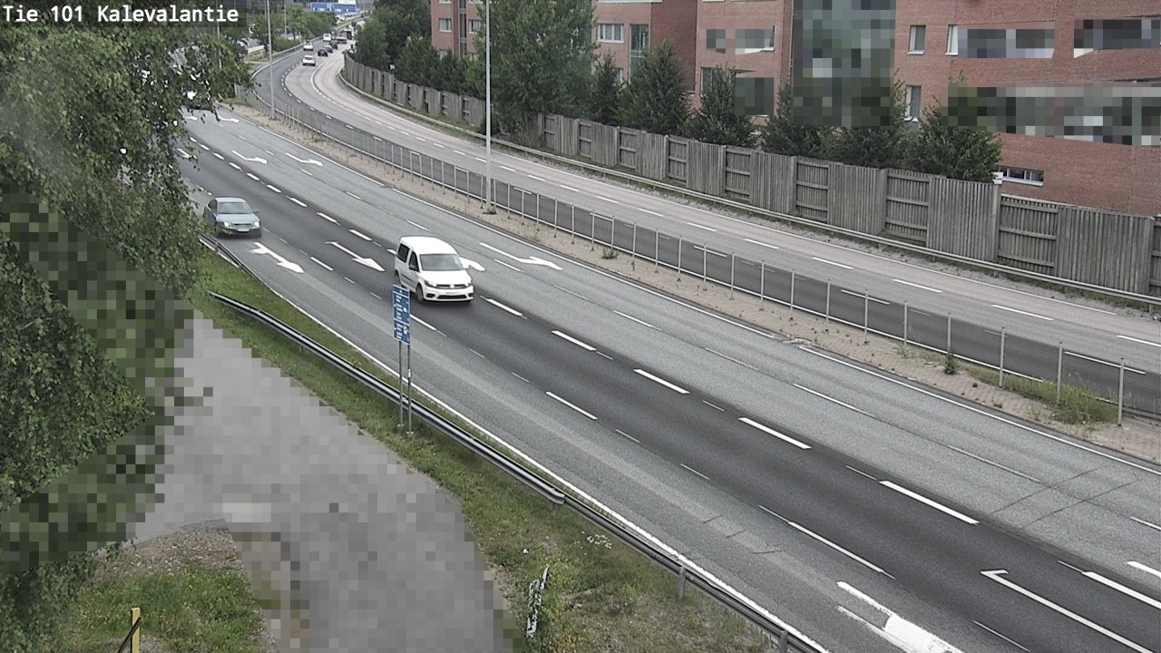 Weather Camera Image Road 101 Kalevalantie, Espoo, Uusimaa