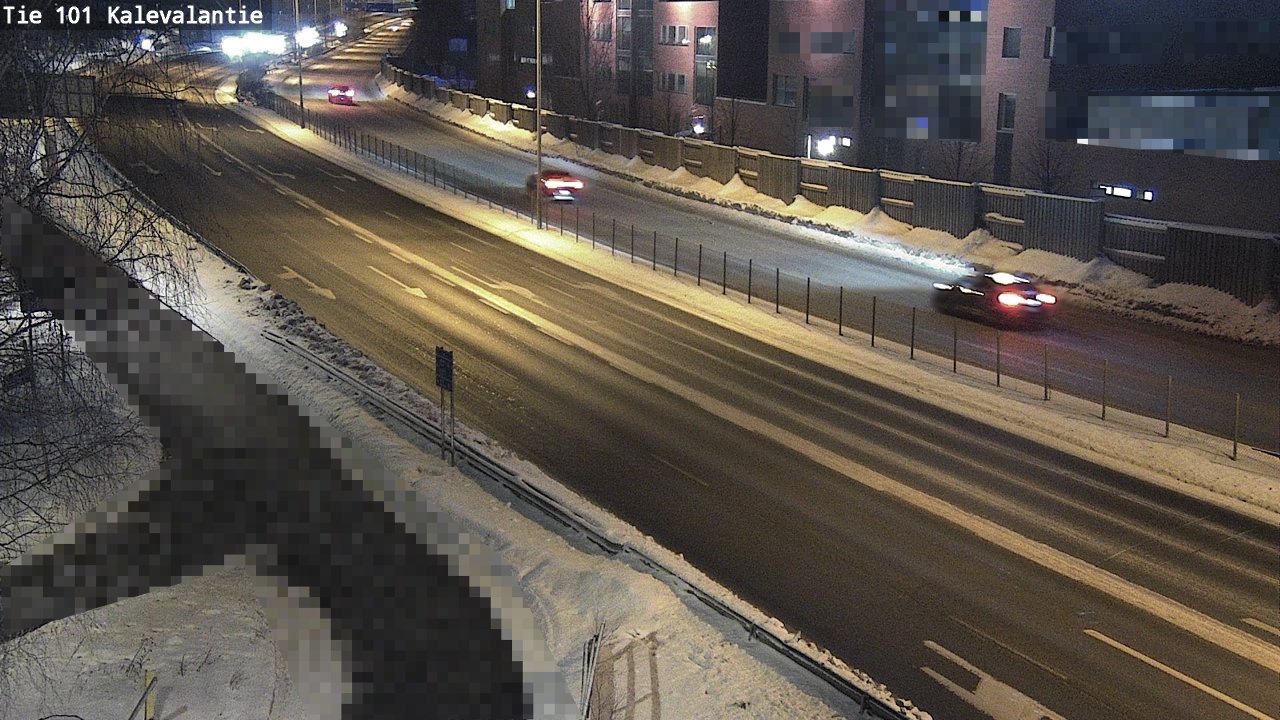 Weather Camera Image Road 101 Kalevalantie, Espoo, Uusimaa