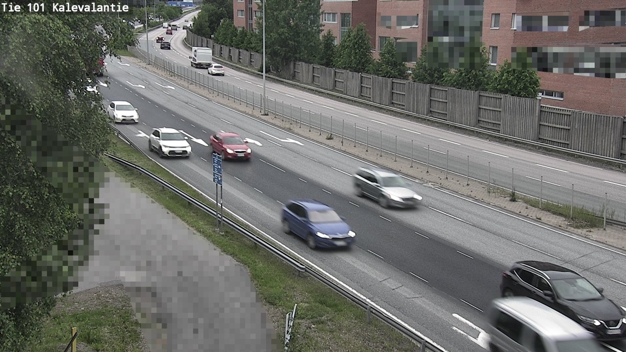 Weather Camera Image Road 101 Kalevalantie, Espoo, Uusimaa