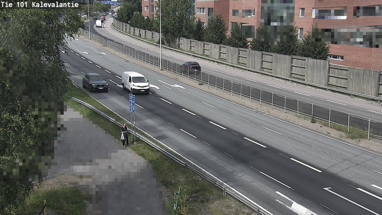 Weather Camera Image Road 101 Kalevalantie, Espoo, Uusimaa