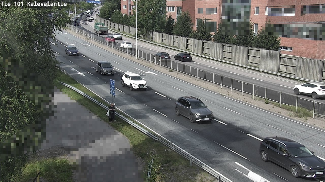 Weather Camera Image Road 101 Kalevalantie, Espoo, Uusimaa