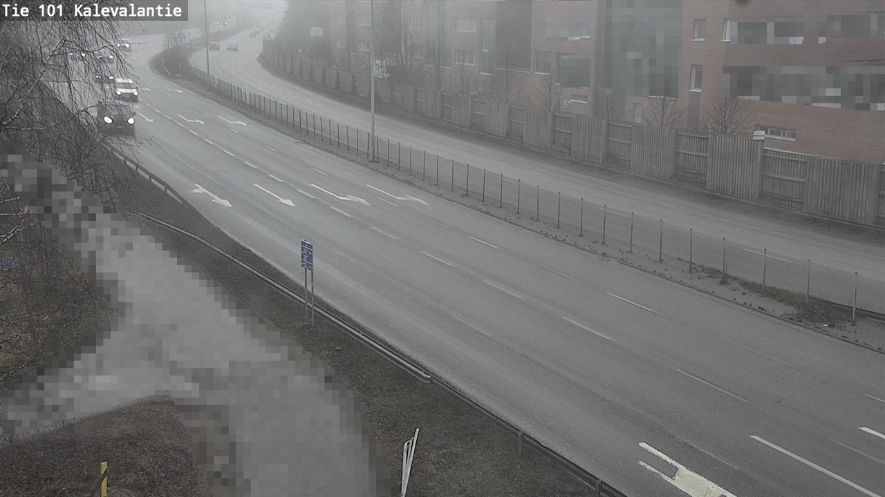 Weather Camera Image Road 101 Kalevalantie, Espoo, Uusimaa