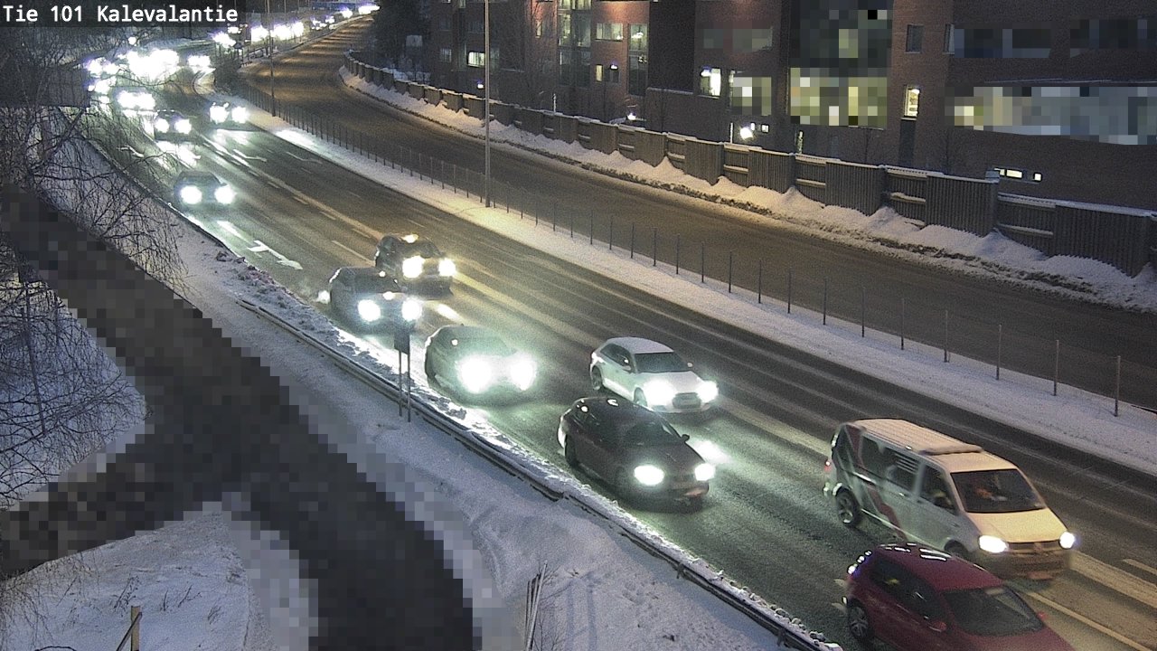 Kelikamerat Kuva Tie 101 Kalevalantie, Espoo, Uusimaa