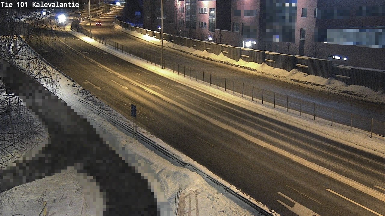 Weather Camera Image Road 101 Kalevalantie, Espoo, Uusimaa