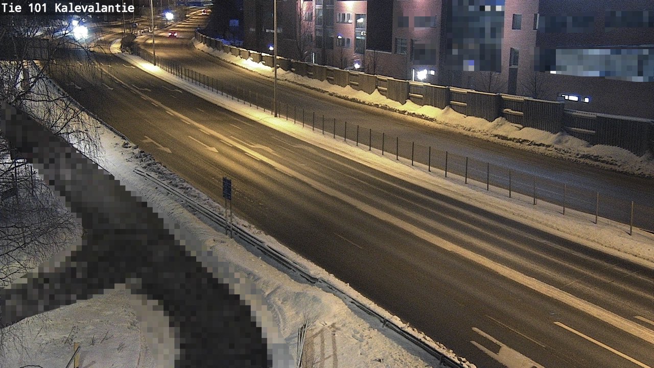 Weather Camera Image Road 101 Kalevalantie, Espoo, Uusimaa