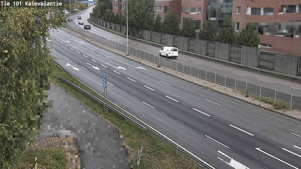 Weather Camera Image Road 101 Kalevalantie, Espoo, Uusimaa