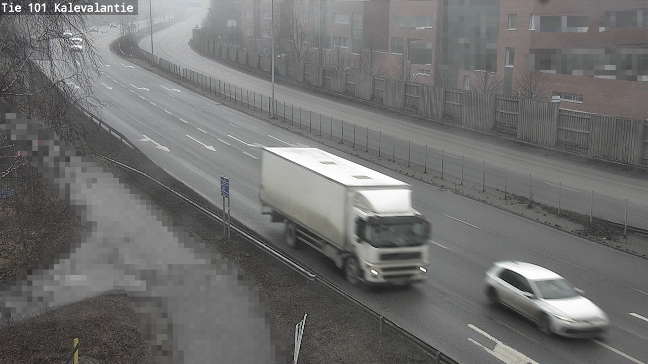 Weather Camera Image Road 101 Kalevalantie, Espoo, Uusimaa