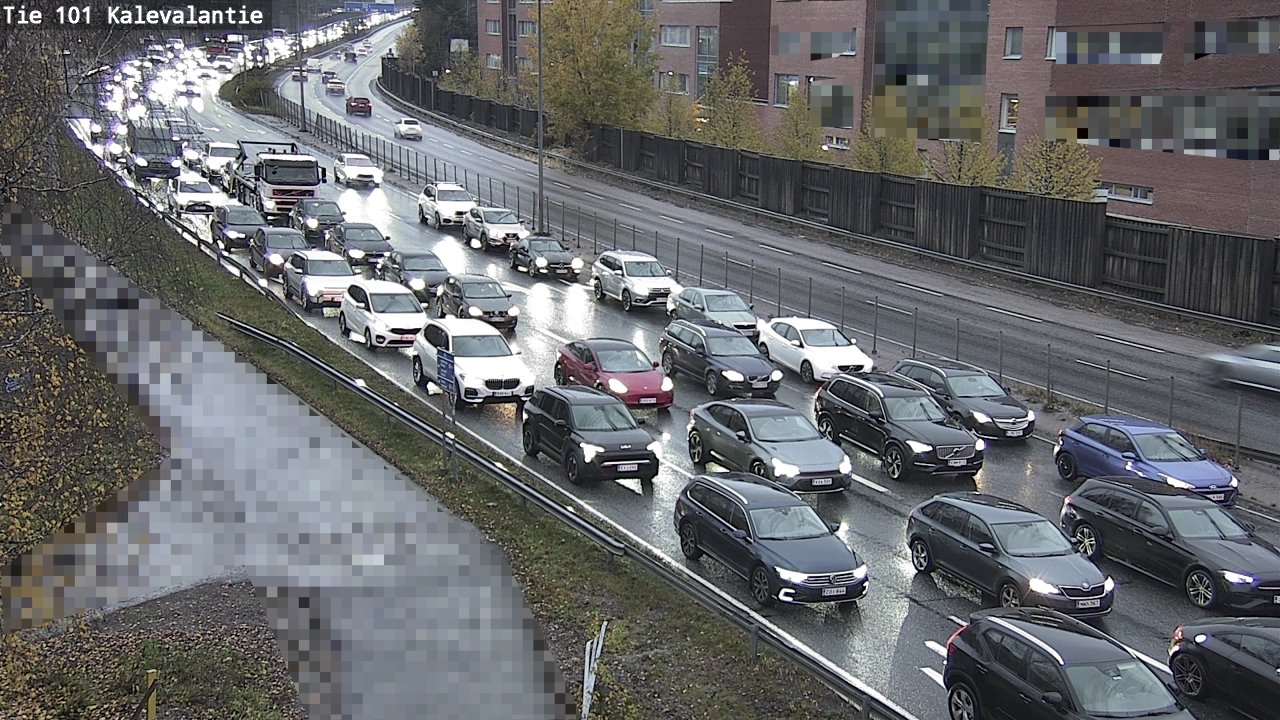 Weather Camera Image Road 101 Kalevalantie, Espoo, Uusimaa