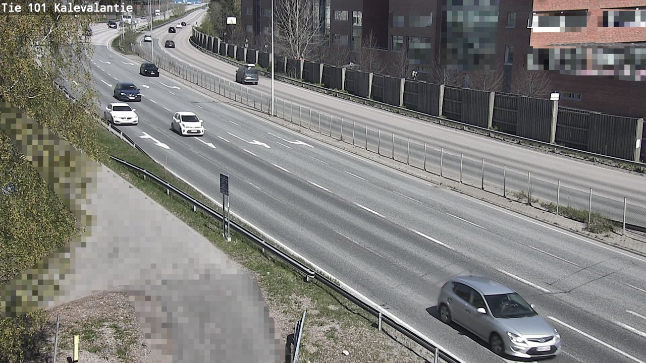 Weather Camera Image Road 101 Kalevalantie, Espoo, Uusimaa