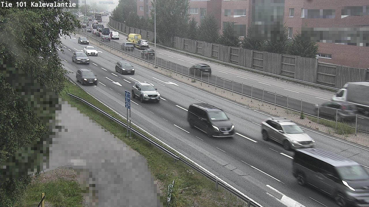 Weather Camera Image Väg 101 Kalevalantie, Espoo, Uusimaa