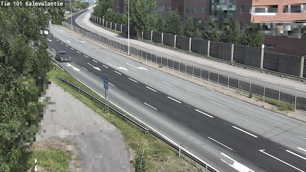 Weather Camera Image Road 101 Kalevalantie, Espoo, Uusimaa