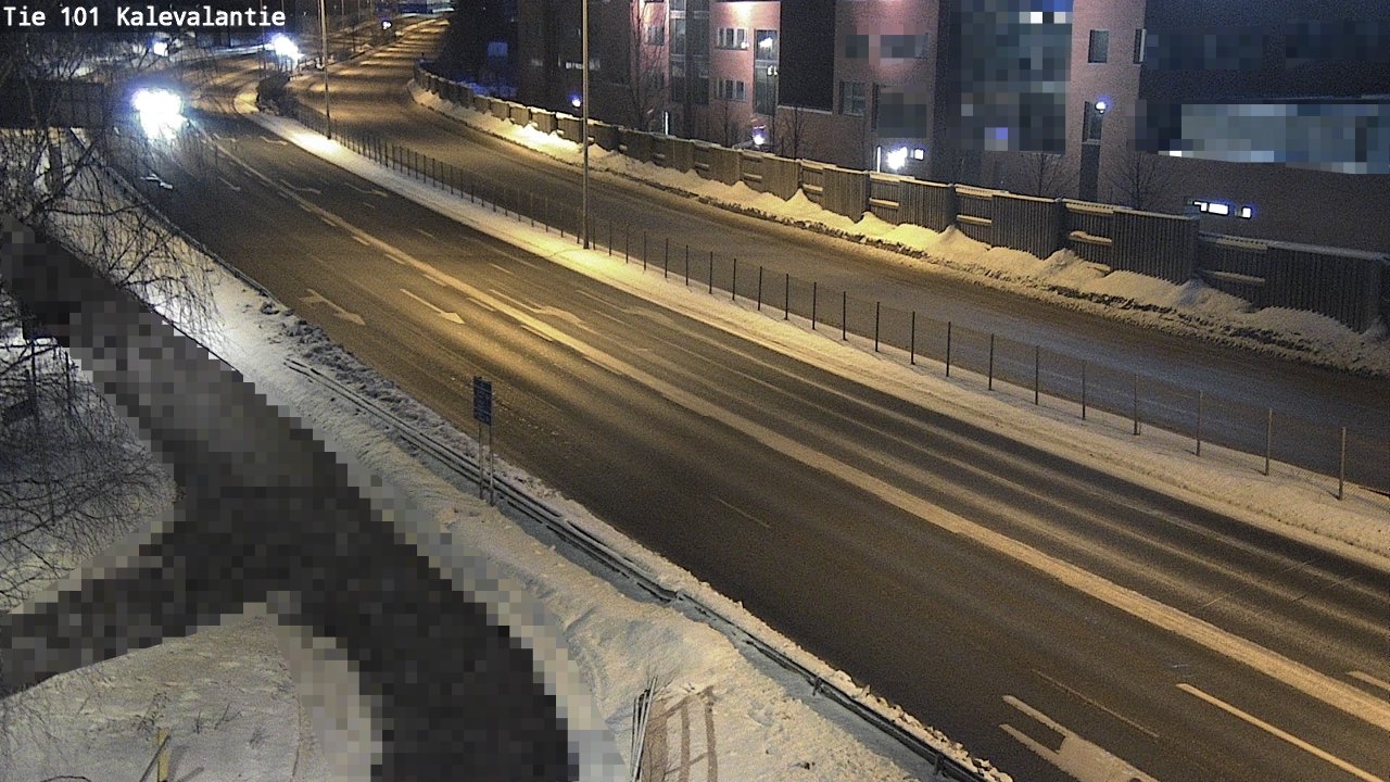 Weather Camera Image Road 101 Kalevalantie, Espoo, Uusimaa