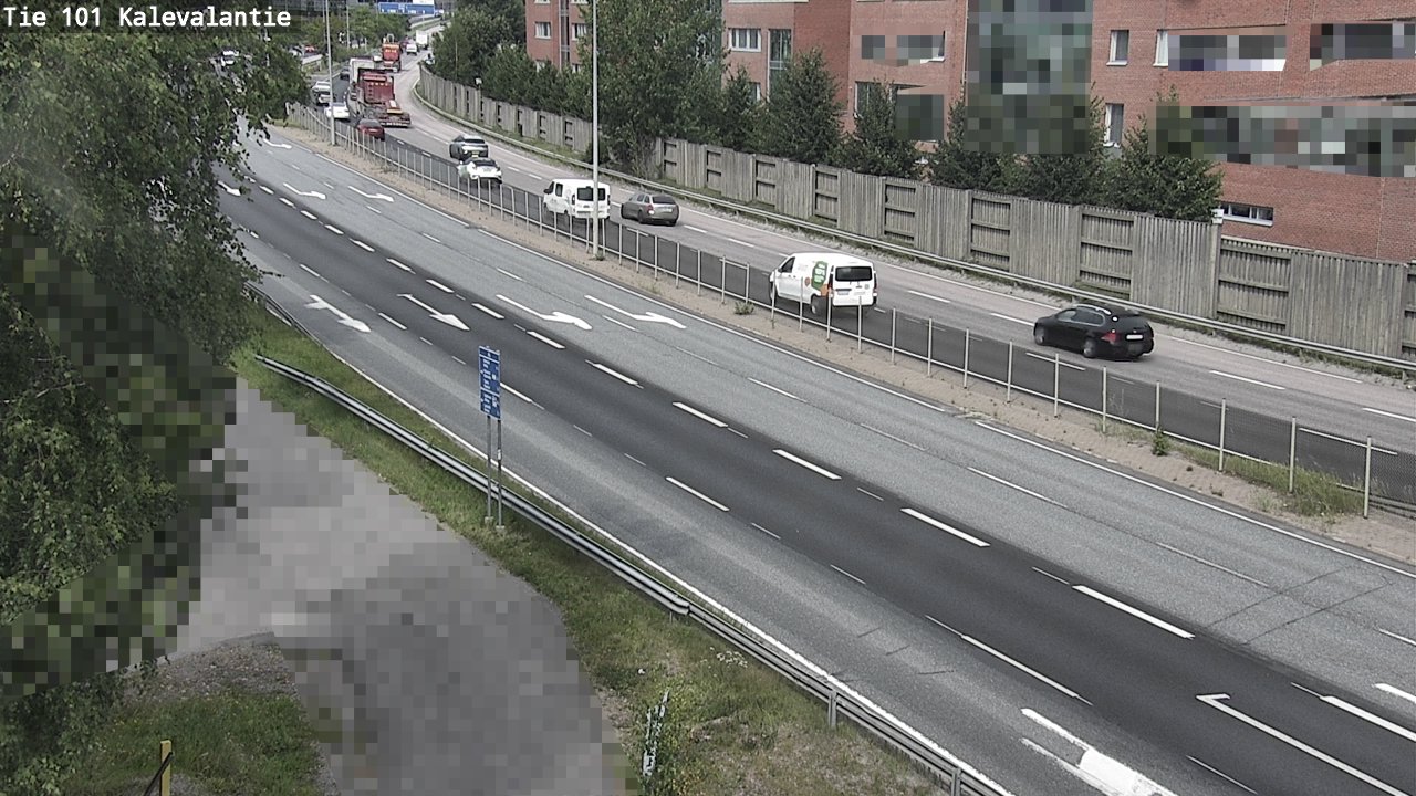Weather Camera Image Road 101 Kalevalantie, Espoo, Uusimaa