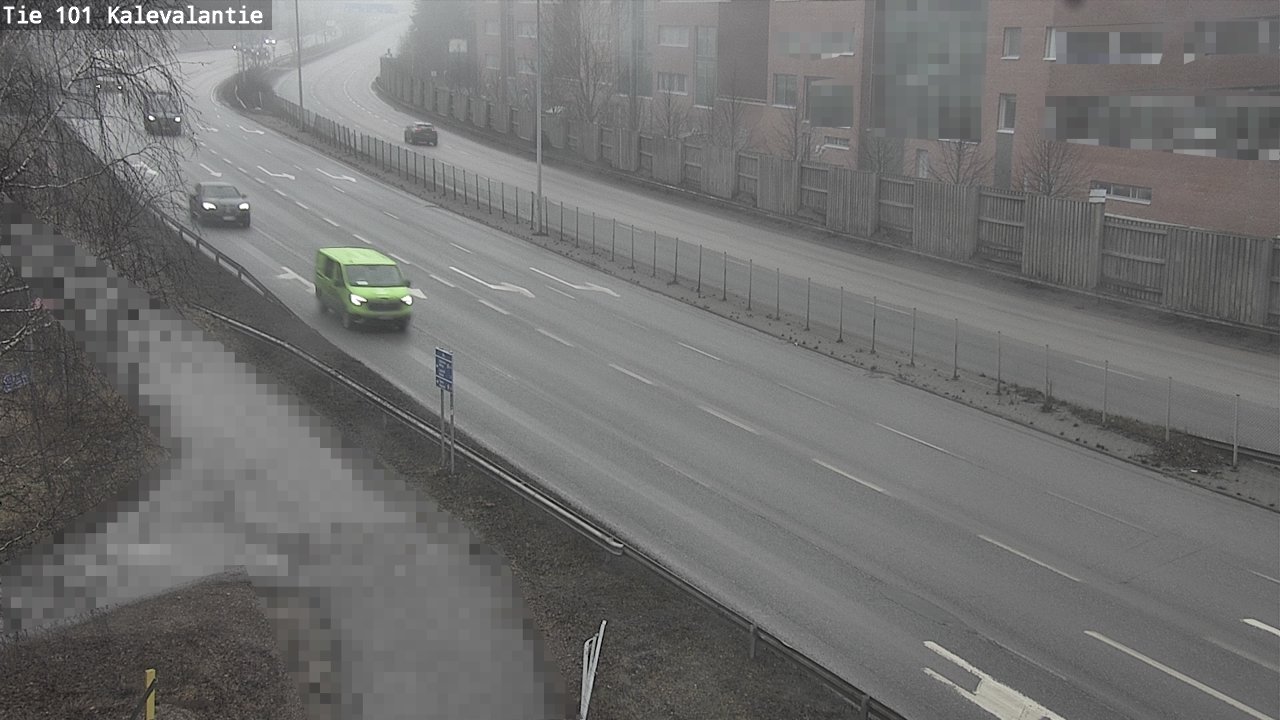 Weather Camera Image Road 101 Kalevalantie, Espoo, Uusimaa