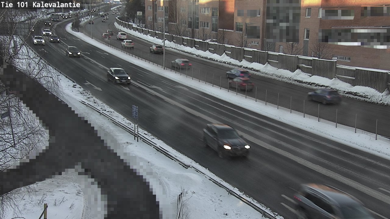 Weather Camera Image Väg 101 Kalevalantie, Espoo, Uusimaa