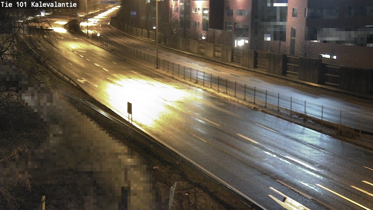 Weather Camera Image Väg 101 Kalevalantie, Espoo, Uusimaa