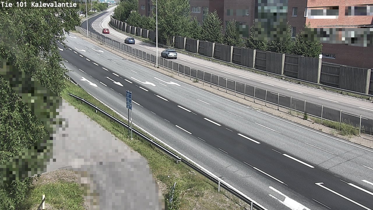Weather Camera Image Road 101 Kalevalantie, Espoo, Uusimaa