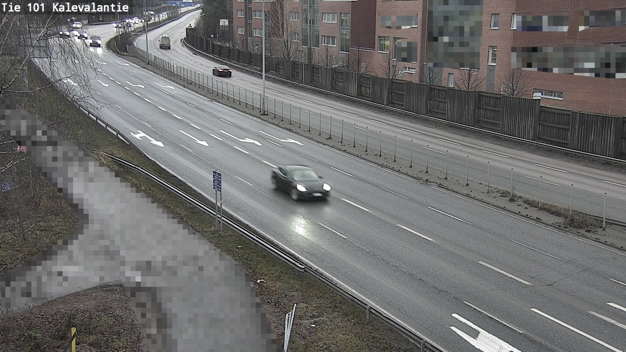 Weather Camera Image Road 101 Kalevalantie, Espoo, Uusimaa