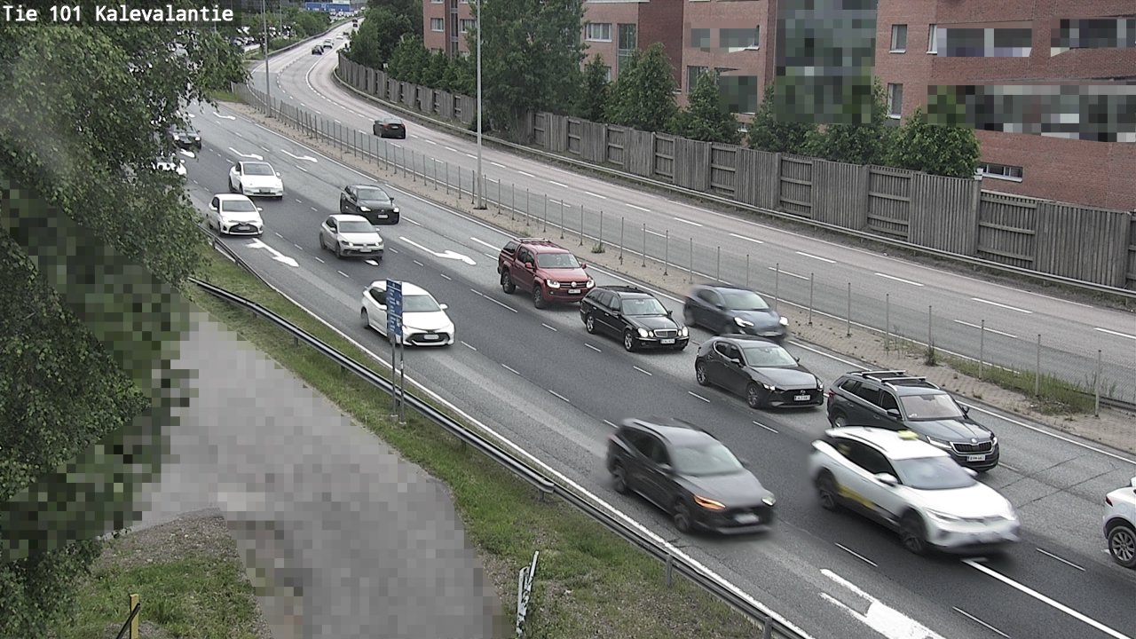 Weather Camera Image Road 101 Kalevalantie, Espoo, Uusimaa