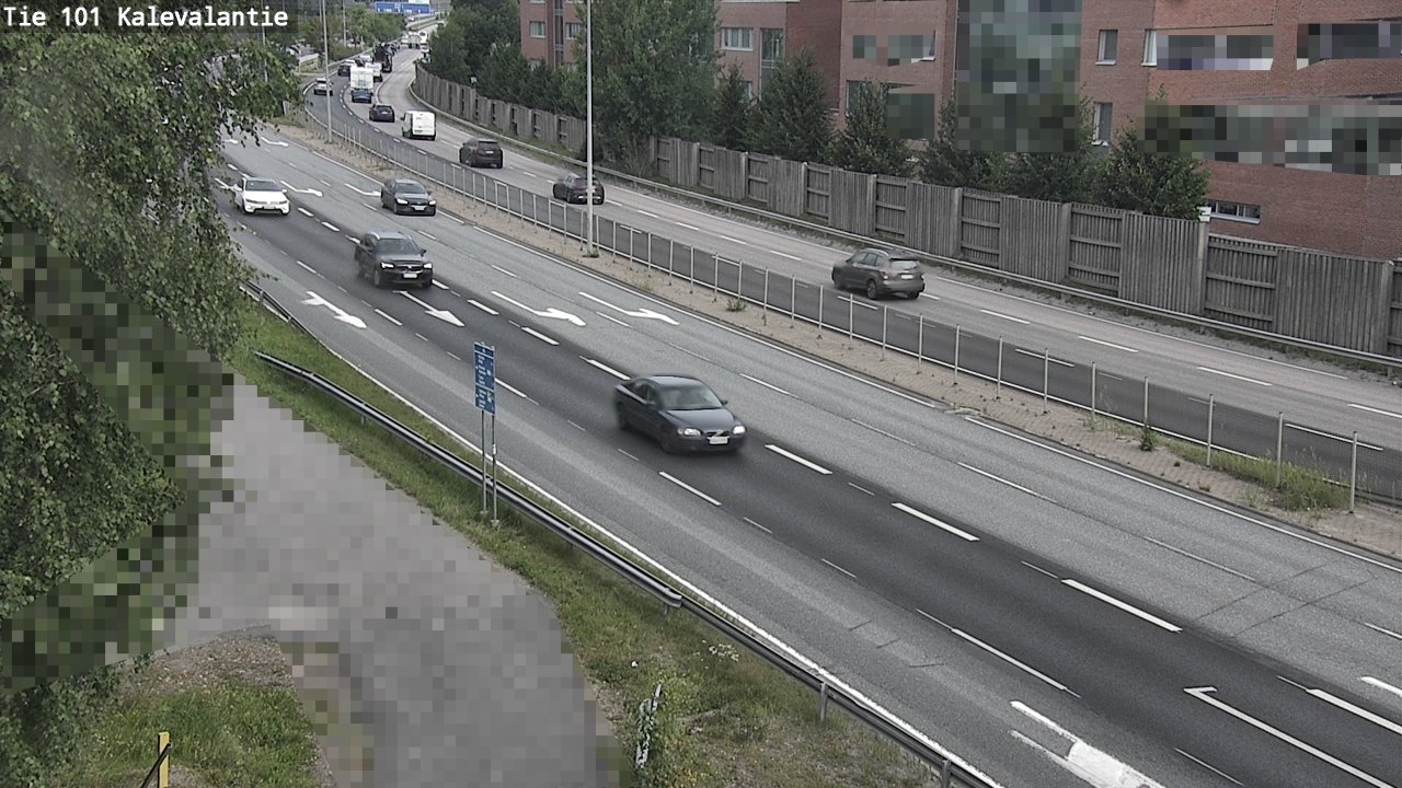 Weather Camera Image Road 101 Kalevalantie, Espoo, Uusimaa