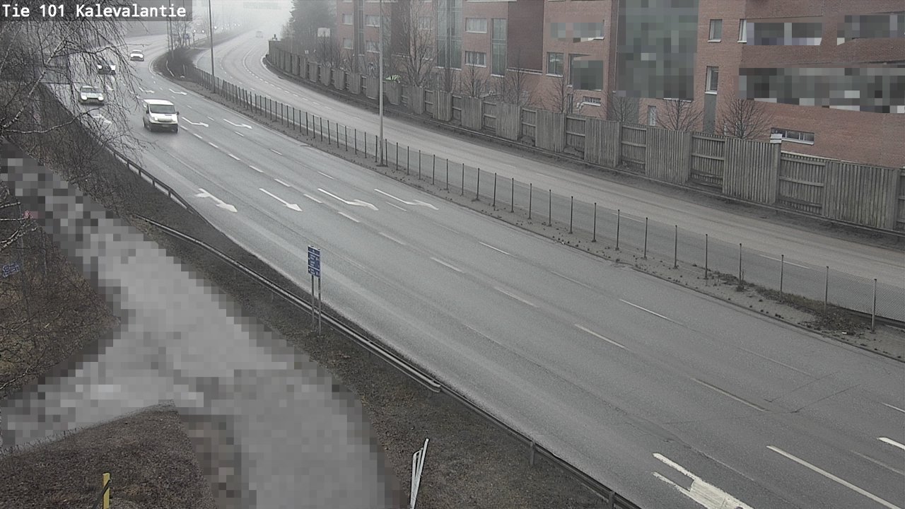 Weather Camera Image Road 101 Kalevalantie, Espoo, Uusimaa