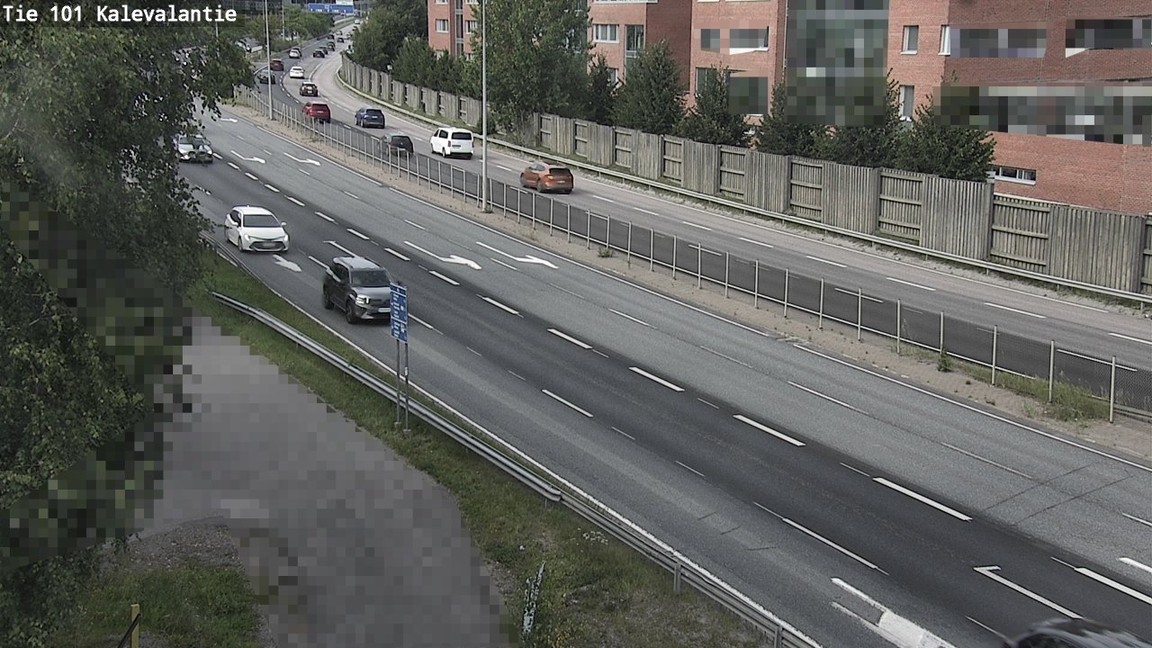 Weather Camera Image Road 101 Kalevalantie, Espoo, Uusimaa