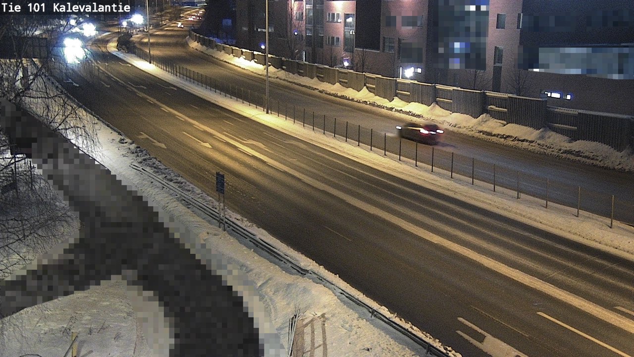 Weather Camera Image Road 101 Kalevalantie, Espoo, Uusimaa