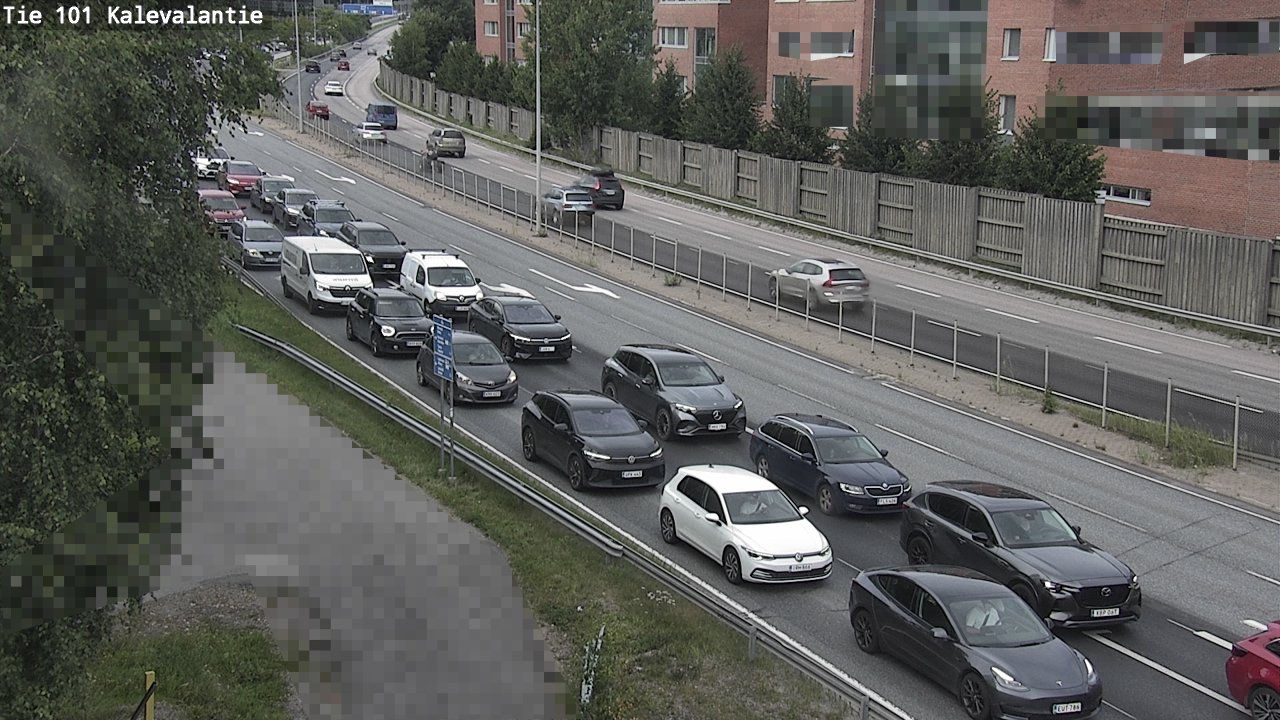 Weather Camera Image Road 101 Kalevalantie, Espoo, Uusimaa