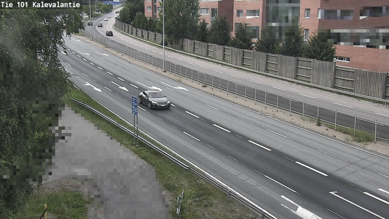 Weather Camera Image Road 101 Kalevalantie, Espoo, Uusimaa