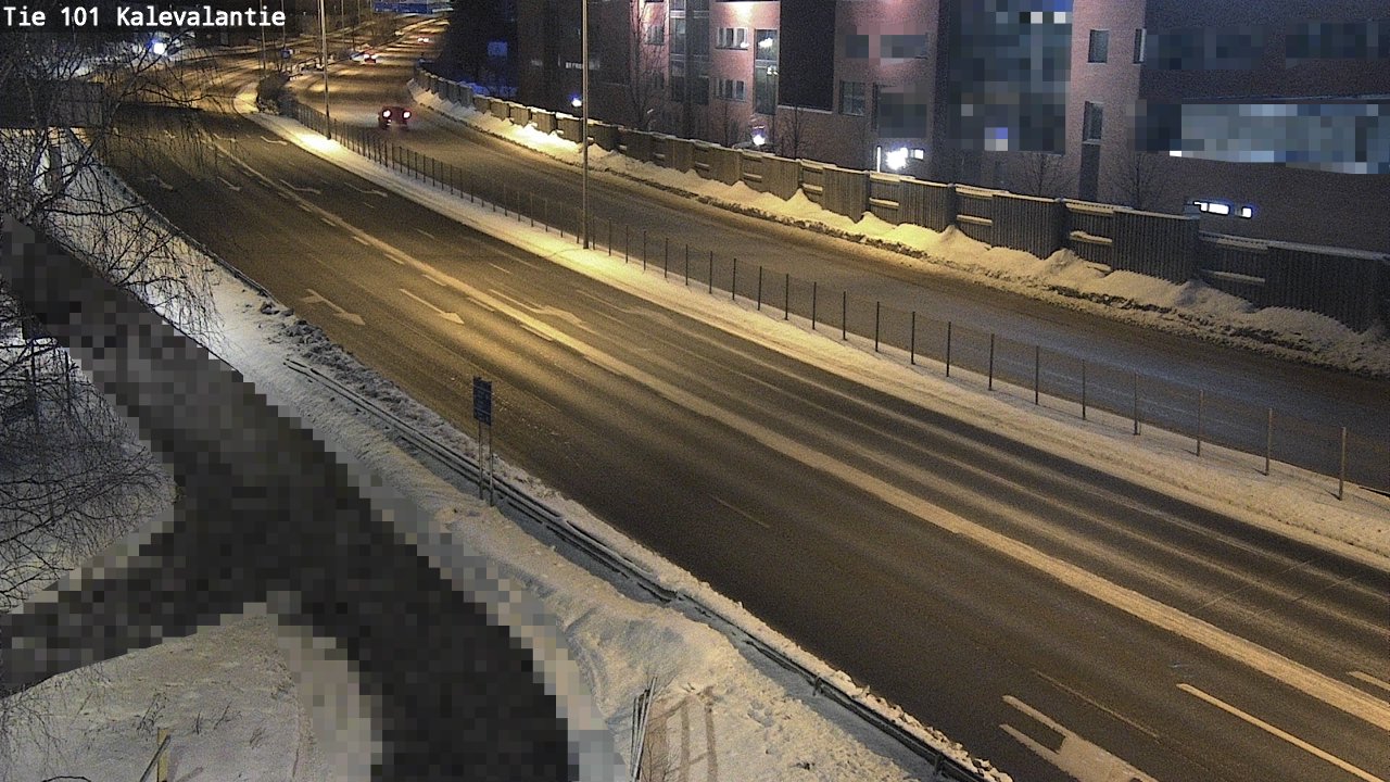 Weather Camera Image Road 101 Kalevalantie, Espoo, Uusimaa