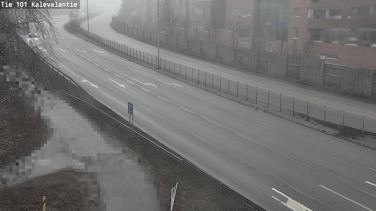 Weather Camera Image Road 101 Kalevalantie, Espoo, Uusimaa