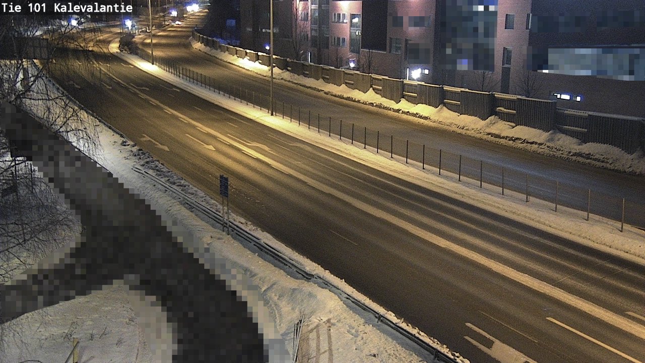 Weather Camera Image Road 101 Kalevalantie, Espoo, Uusimaa