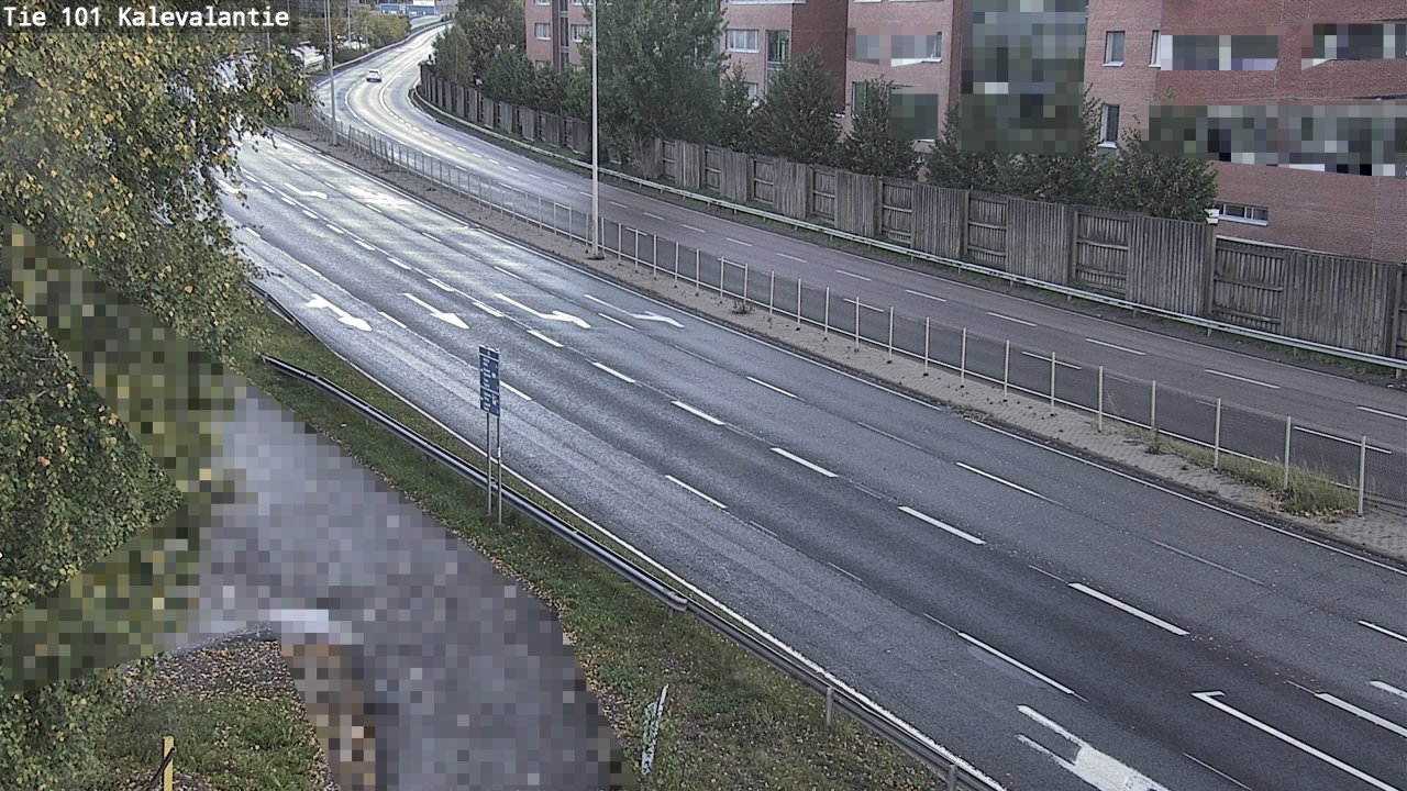 Weather Camera Image Road 101 Kalevalantie, Espoo, Uusimaa