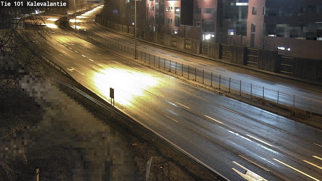 Weather Camera Image Väg 101 Kalevalantie, Espoo, Uusimaa