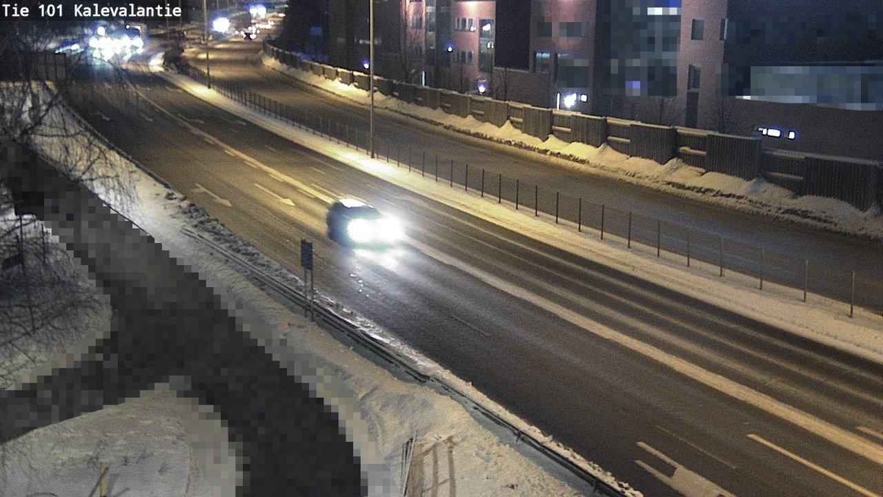 Weather Camera Image Road 101 Kalevalantie, Espoo, Uusimaa