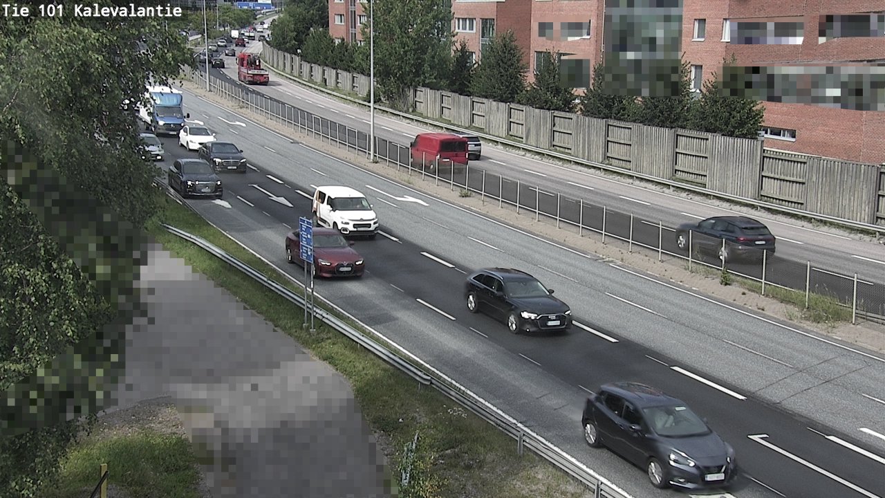 Weather Camera Image Road 101 Kalevalantie, Espoo, Uusimaa