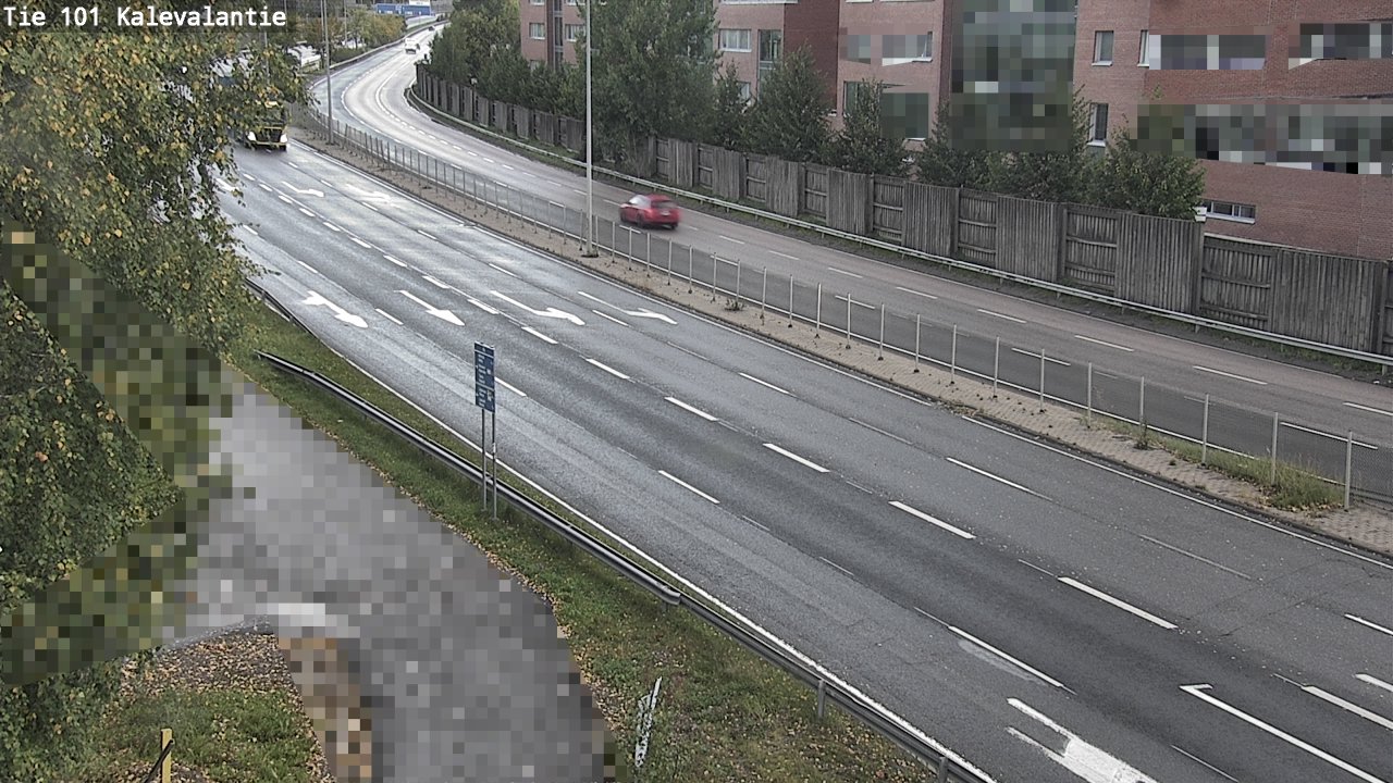 Weather Camera Image Road 101 Kalevalantie, Espoo, Uusimaa