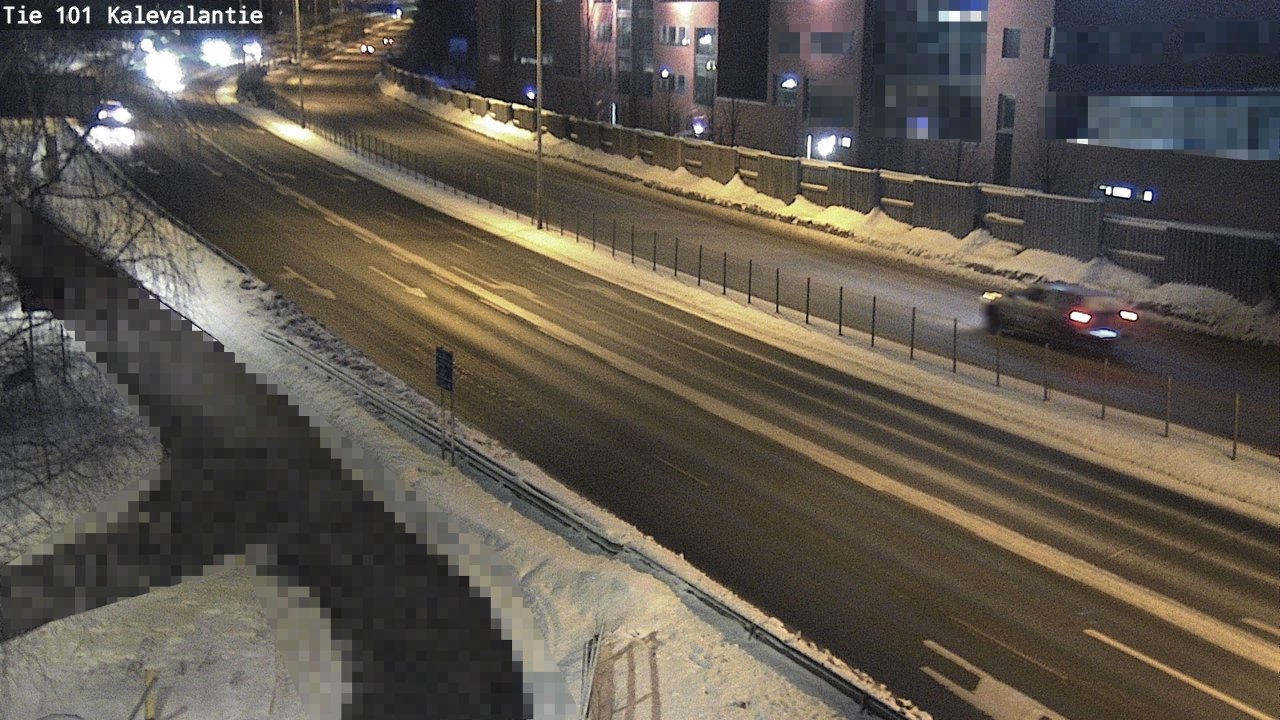 Weather Camera Image Road 101 Kalevalantie, Espoo, Uusimaa