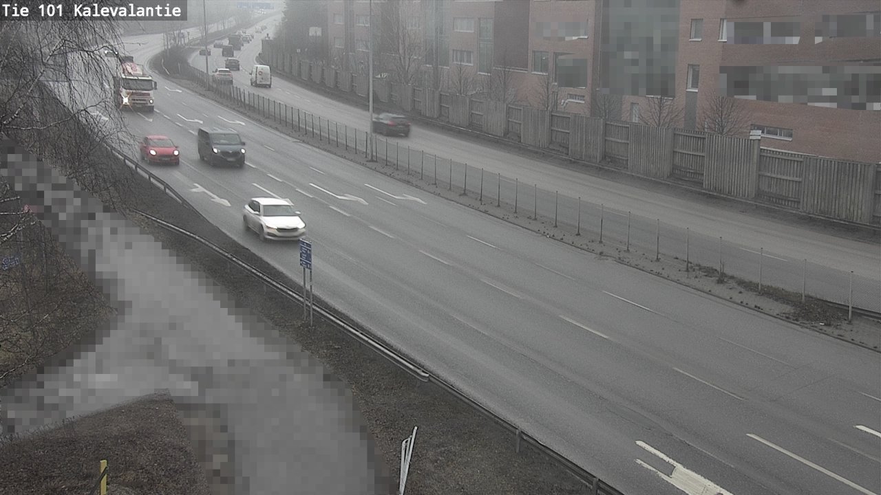 Weather Camera Image Road 101 Kalevalantie, Espoo, Uusimaa