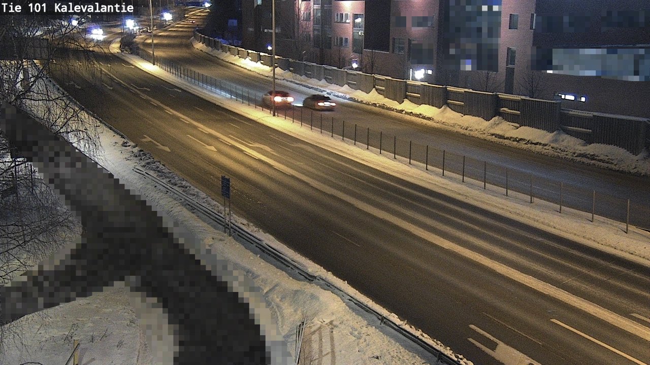 Weather Camera Image Road 101 Kalevalantie, Espoo, Uusimaa