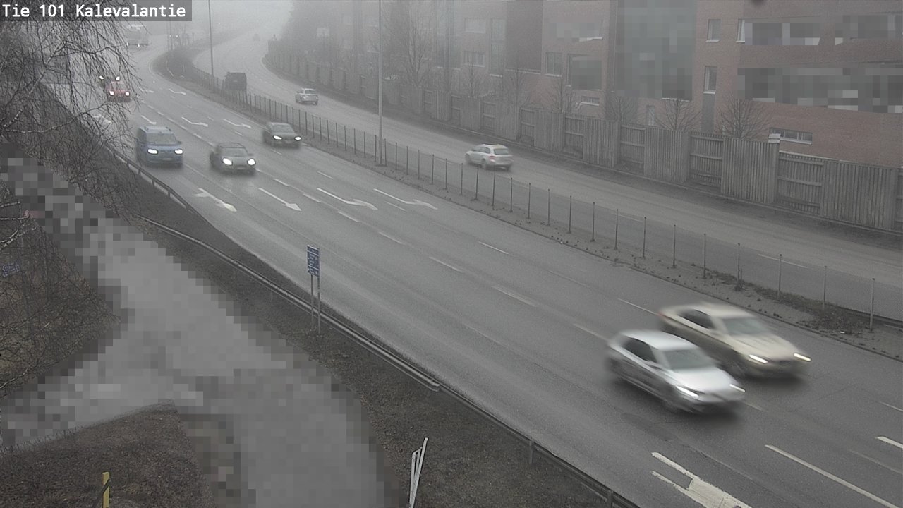 Weather Camera Image Road 101 Kalevalantie, Espoo, Uusimaa