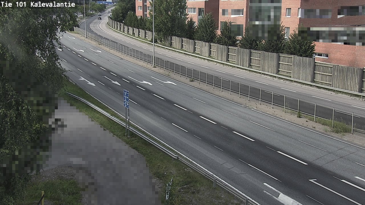 Weather Camera Image Road 101 Kalevalantie, Espoo, Uusimaa