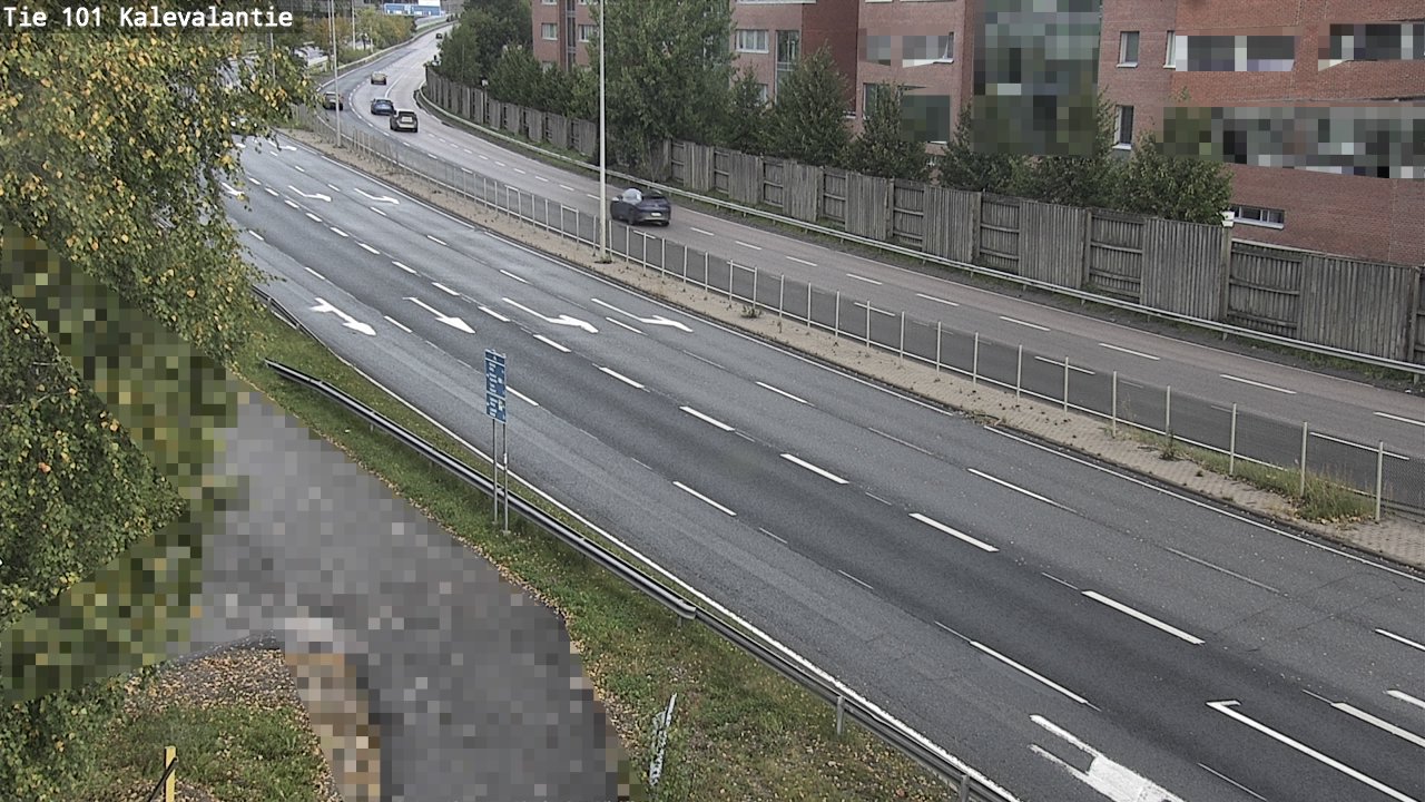 Weather Camera Image Road 101 Kalevalantie, Espoo, Uusimaa