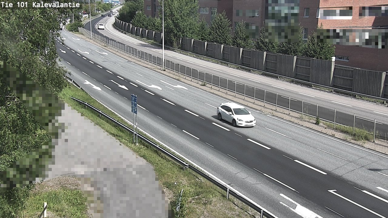 Weather Camera Image Road 101 Kalevalantie, Espoo, Uusimaa