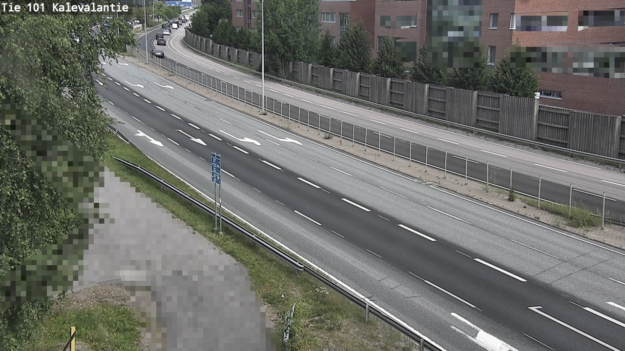 Weather Camera Image Road 101 Kalevalantie, Espoo, Uusimaa