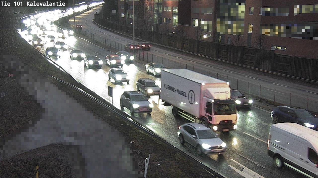 Weather Camera Image Road 101 Kalevalantie, Espoo, Uusimaa