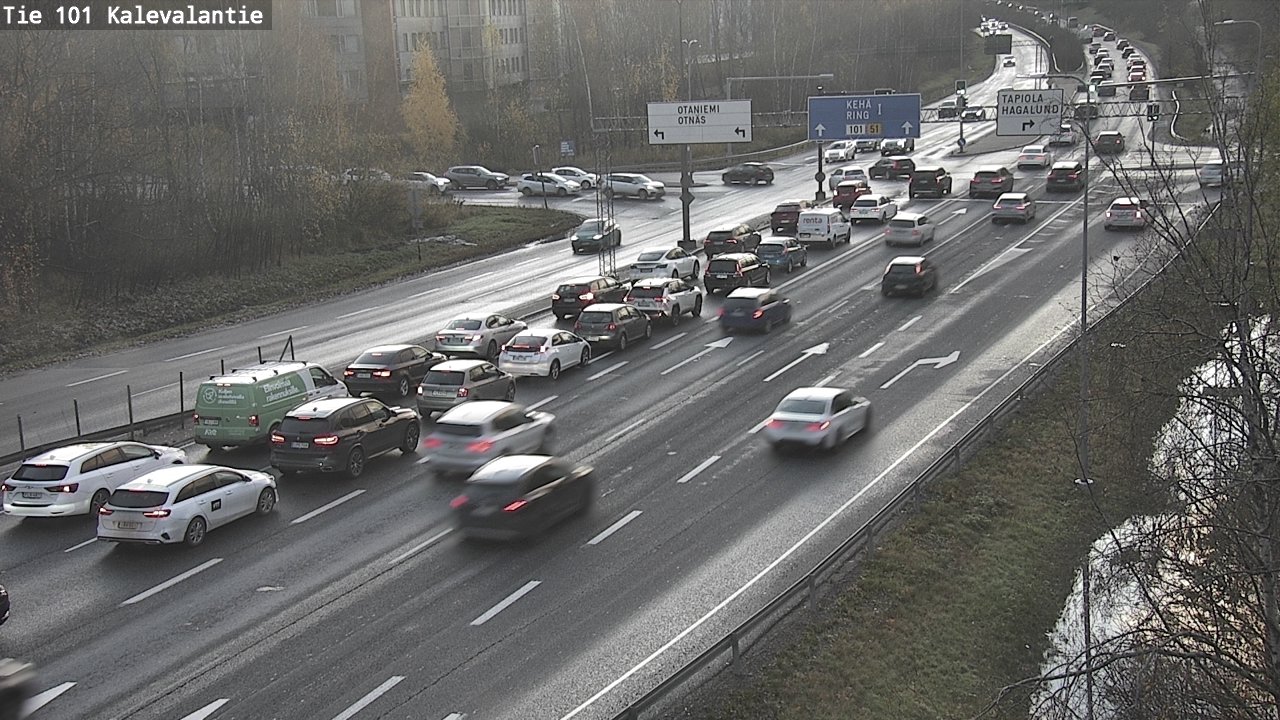 Kelikamerat Kuva Tie 101 Kalevalantie, Espoo, Uusimaa