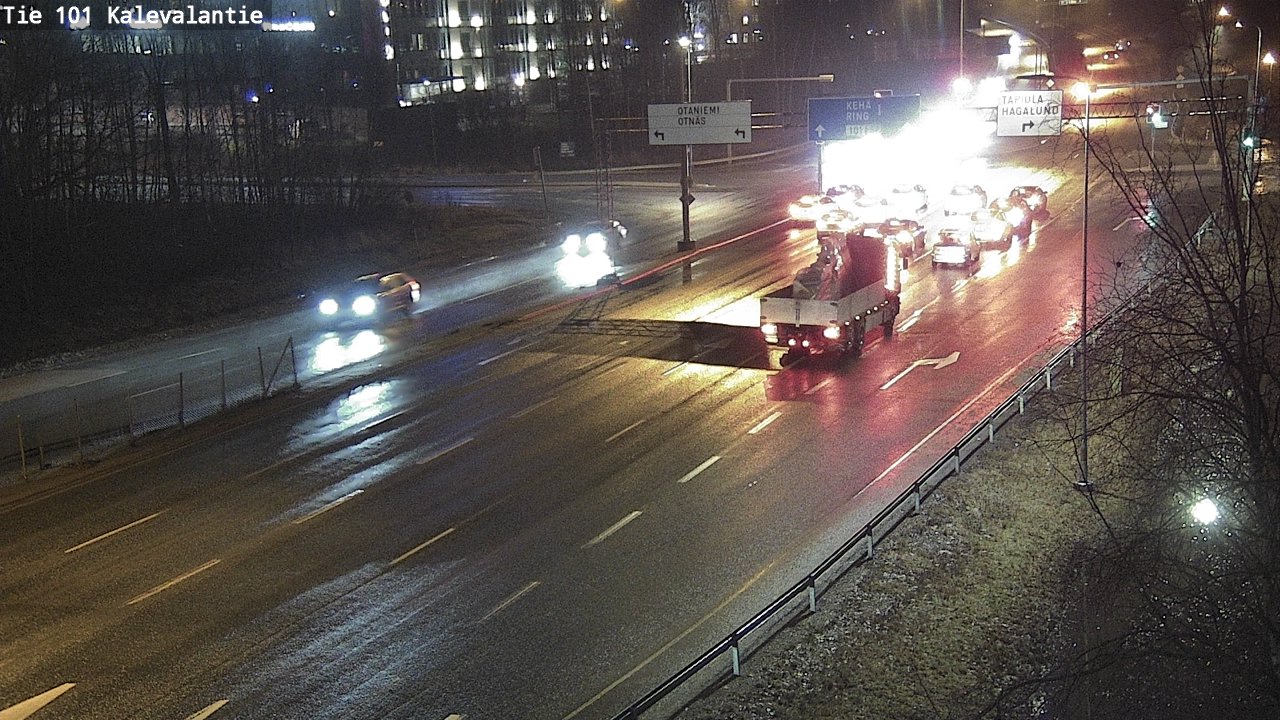 Kelikamerat Kuva Tie 101 Kalevalantie, Espoo, Uusimaa